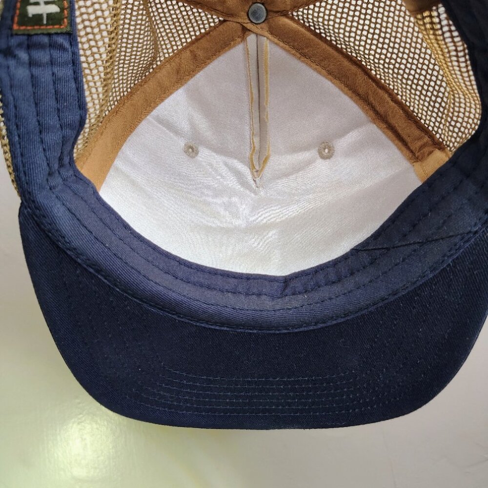 Howler Bros Brothers Mesh Hat Cap Snap Back Retro Trucker Stripe Script Logo - Picture 9 of 9